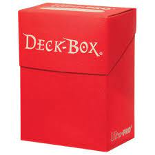 Ultra Pro Red Deck Box